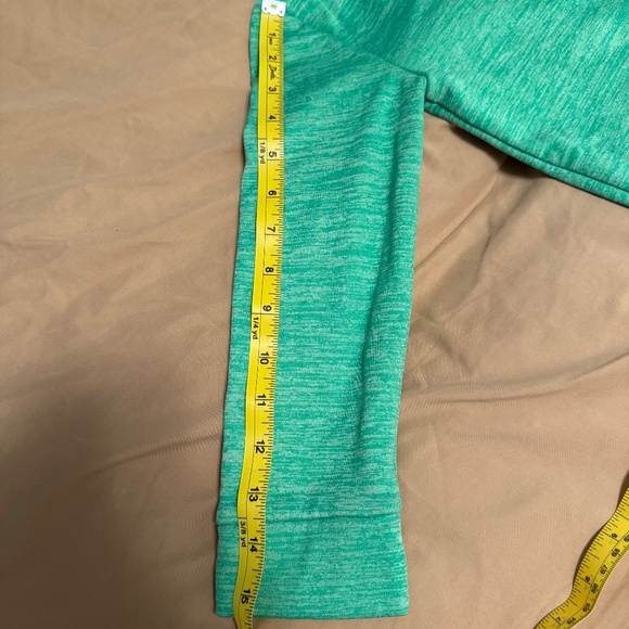 green hoodie jacket for kids size6 years old full zipper pocket bothsides - Picture 5 of 6